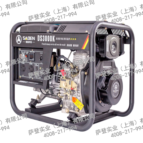3kw小型柴油發(fā)電機(jī) 便攜式發(fā)電機(jī) 型號DS3000K